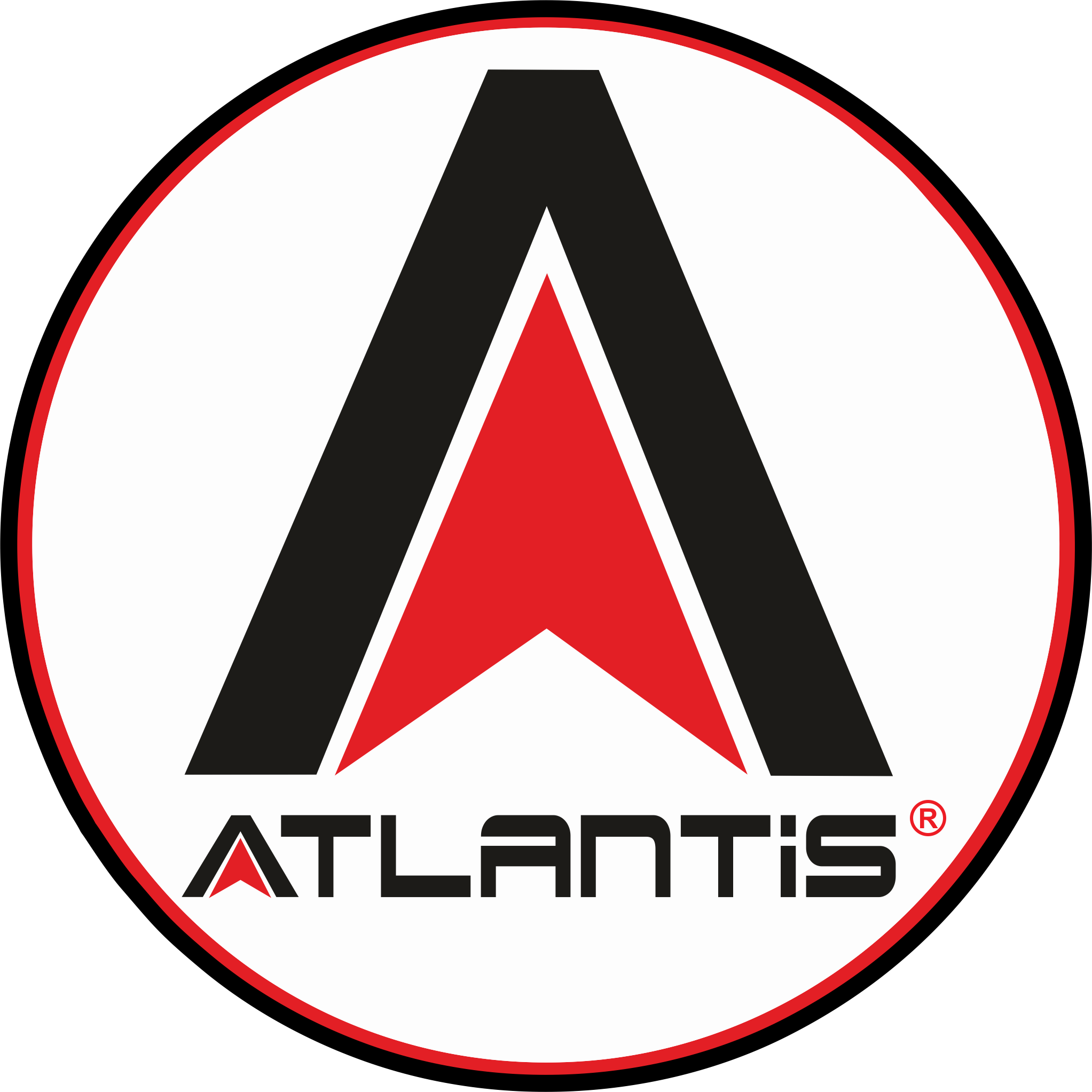 Atlantis circular registered logo